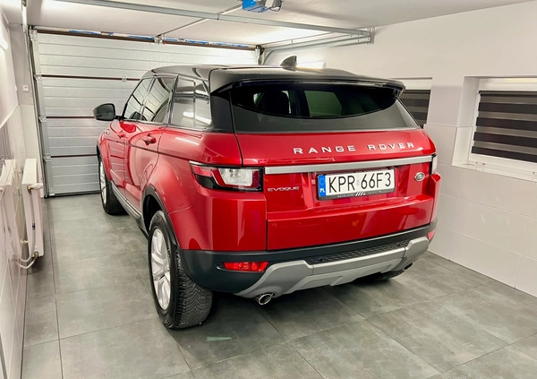 Land Rover Range Rover Evoque cena 96900 przebieg: 127500, rok produkcji 2016 z Kraków małe 596